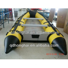 caliente Corea barco inflable 5m piso de aluminio con ce